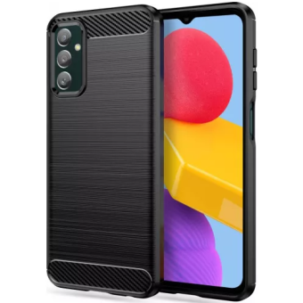 Silikónové puzdro na Samsung Galaxy M13 M135 Tech-protect Carbon čierne