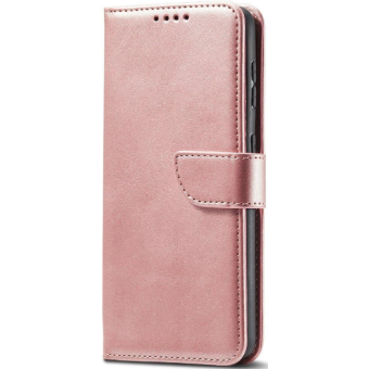 Diárové puzdro na Samsung Galaxy S22 5G S901 Magnet Elegance ružové