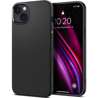 Silikónové puzdro na Apple iPhone 14 Pro Spigen Liquid Air čierne