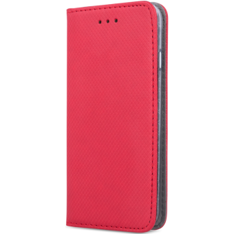 Diárové puzdro na Motorola Moto G62 5G Smart Magnet červené
