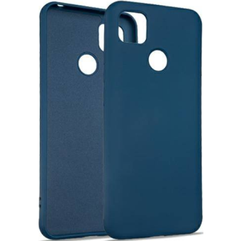 Silikónové puzdro na Xiaomi Redmi 9A/9AT Silicone TPU modré