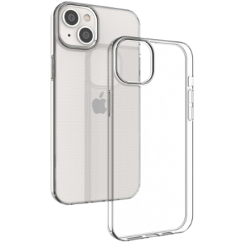 Silikónové puzdro na Apple iPhone 14 Plus Slim Gel 0.5 transparentné