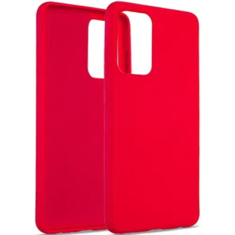 Silikónové puzdro na Apple iPhone 13 Pro Max Silicone TPU červené