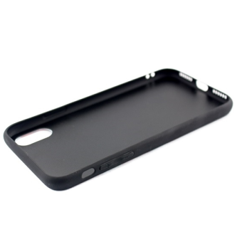 Plastové puzdro na Apple iPhone 7/8/SE 2020/SE 2022 Glass Hearts červené