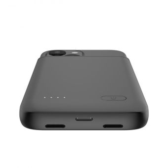 Puzdro s integrovanou batériou na Apple iPhone 12 Mini/13 Mini Tech-protect Power 4700 mAh čierne