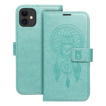 Diárové puzdro na Apple iPhone 11 MEZZO dreamcatcher zelené