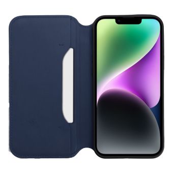 Diárové puzdro na Apple iPhone 14 Pro Dual Pocket modré