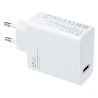 Xiaomi Charging Combo MDY-12-EJ, USB-A 67W + USB-C kábel, biela (Bulk)