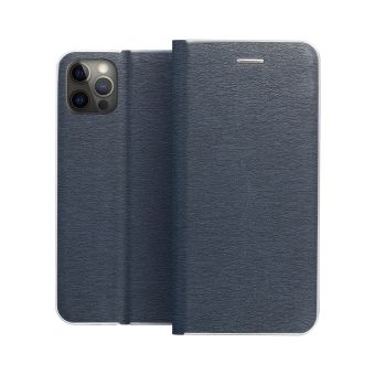 Diárové puzdro na Samsung Galaxy A34 5G A346 LUNA Carbon modré