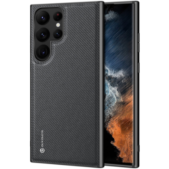 Plastové puzdro na Samsung Galaxy S23 Ultra 5G S918 Dux Ducis Fino čierne