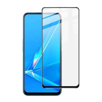 Tvrdené sklo na Oppo A17 MyScreen Diamond Edge Lite Full Glue 9H celotvárové čierne