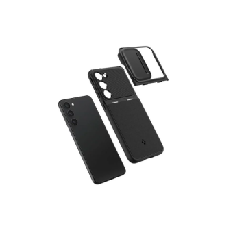 Odolné puzdro na Samsung Galaxy S23 5G S911 Spigen Optik Armor čierne