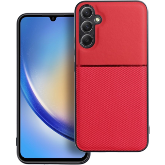 Plastové puzdro na Samsung Galaxy A34 5G A346 Noble červené