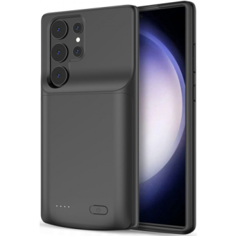 Puzdro s integrovanou batériou na Samsung Galaxy S23+ 5G S916 Tech-Protect Power 4800 mAh čierne