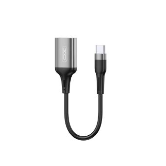 XO OTG Adaptér NB201 USB-C/USB-A - čierny