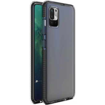 Silikónové puzdro na Xiaomi Redmi Note 10 5G/Poco M3 Pro 5G Spring čierne