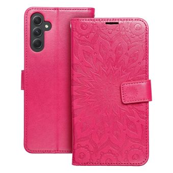 Diárové puzdro na Samsung Galaxy A34 5G A346 MEZZO mandala magenta