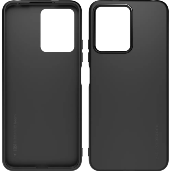 Set puzdro a sklo Xiaomi na Xiaomi Redmi Note 12 LTE Made for Xiaomi TPU + Glass čierne