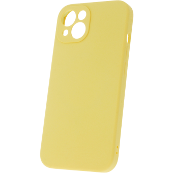 Silikónové puzdro na Apple iPhone 14 Pro Mag Invisible Pastel žlté