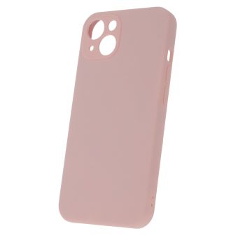 Silikónové puzdro na Apple iPhone 14 Plus Mag Invisible Pastel ružové