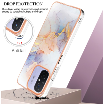 Silikónové puzdro na Xiaomi Redmi 12C Design marble