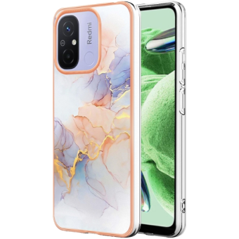 Silikónové puzdro na Xiaomi Redmi 12C Design marble