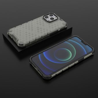Odolné puzdro na Apple iPhone 13 Pro Max Honeycomb Armor modré