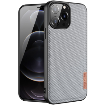 Plastové puzdro na Apple iPhone 13 Pro Max Dux Ducis Fino sivé