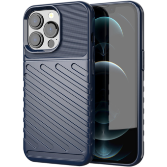Odolné puzdro na Apple iPhone 13 Pro Thunder modré