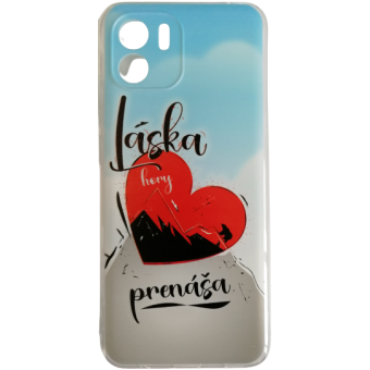 Silikónové puzdro na Xiaomi Redmi A1/A2 Original Licence Láska hory prenáša