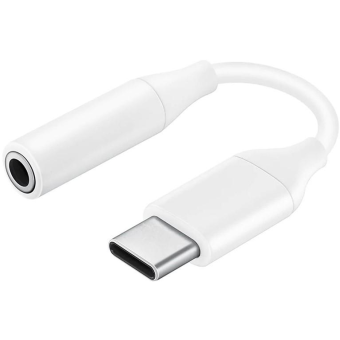 Samsung EE-UC10JUWE, USB-C/ Jack 3.5mm Audio, biely (Blister)