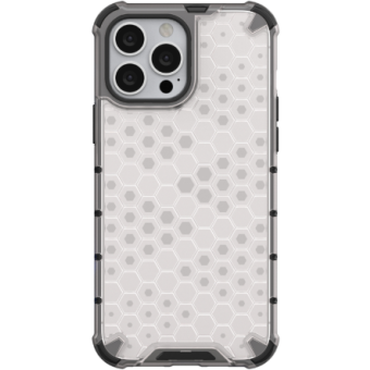 Odolné puzdro na Apple iPhone 14 Pro Max Honeycomb Armor transparentné
