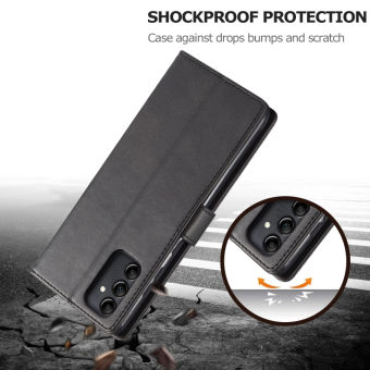 Diárové puzdro na Samsung Galaxy A14 LTE A145/A14 5G A146 Texture Calf Book červené