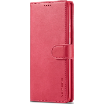 Diárové puzdro na Samsung Galaxy A14 LTE A145/A14 5G A146 Texture Calf Book červené