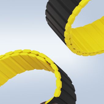 Náhradný remienok na Apple Watch Ultra/SE/8/7/6/5/4/3/2/1, (49, 45, 44, 42 mm), Dux Ducis Strap Magnetic LD Version čierno-oranžový