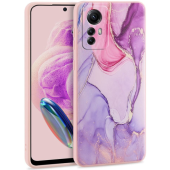 Silikónové puzdro na Xiaomi Redmi Note 12S Tech-Protect Mood marble