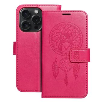 Obal MEZZO Book Case Apple iPhone 15 Pro dreamcatcher magenta