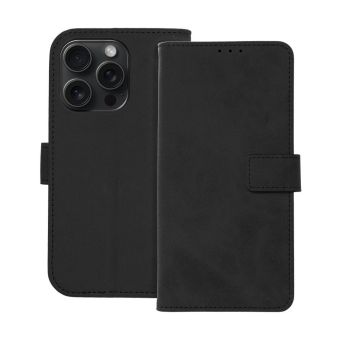 Obal TENDER Book Apple iPhone 15 Pro black