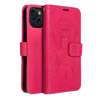 Obal MEZZO Book Case Apple iPhone 15 dreamcatcher magenta