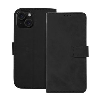 Obal TENDER Book Apple iPhone 15 black