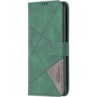 Diárové puzdro na Xiaomi Redmi Note 12S Texture zelené