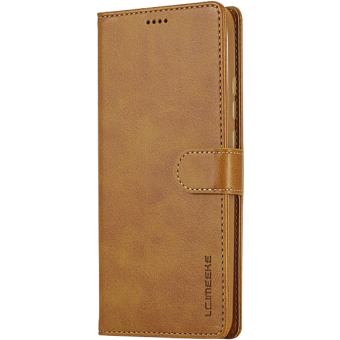 Diárové puzdro na Xiaomi Redmi 12 LTE/5G Texture Calf Book hnedé