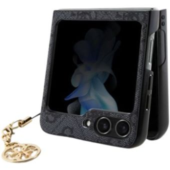 Obal Guess 4G Charms Samsung Galaxy Z Flip5 5G F731 GUHCZF5GF4GGR Grey