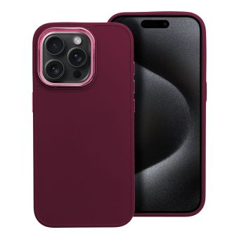 Obal FRAME Case Apple iPhone 15 Pro purple