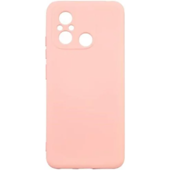 Silikónové puzdro na Xiaomi Redmi 12C Silicone TPU ružové
