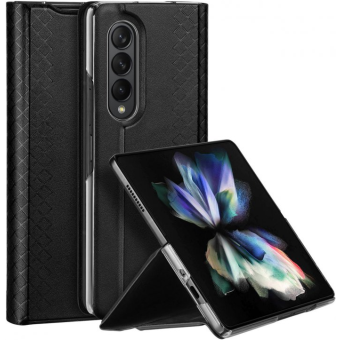 Diárové puzdro na Samsung Galaxy Z Fold 3 F926 Dux Ducis Bril čierne
