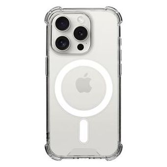 Plastové puzdro na Apple iPhone 15 Pro Tactical MagForce Plyo transparentné