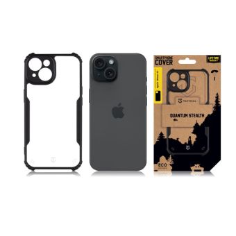 Obal Tactical Quantum Stealth Apple iPhone 15 Clear/Black