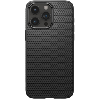 Odolné puzdro na Apple iPhone 15 Pro Spigen Liquid Air matte black