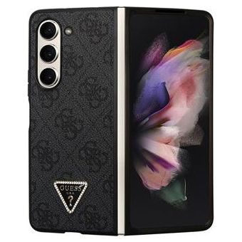 Obal Guess 4G PU Leather Triangle Samsung Galaxy Z Fold5 5G F946 GUHCZFD5P4TDPK Black